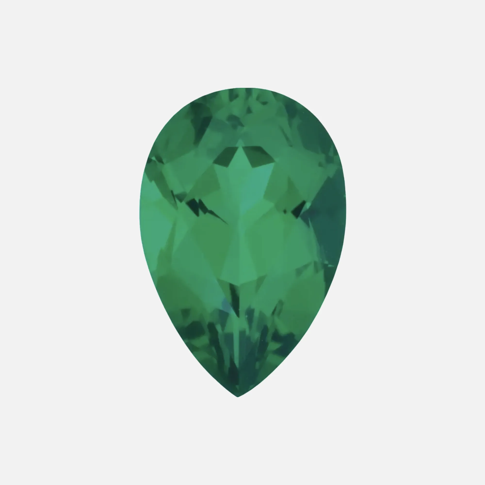 . Lab-grown Emerald