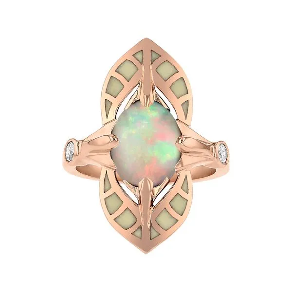 Art Nouveau Opal Ring