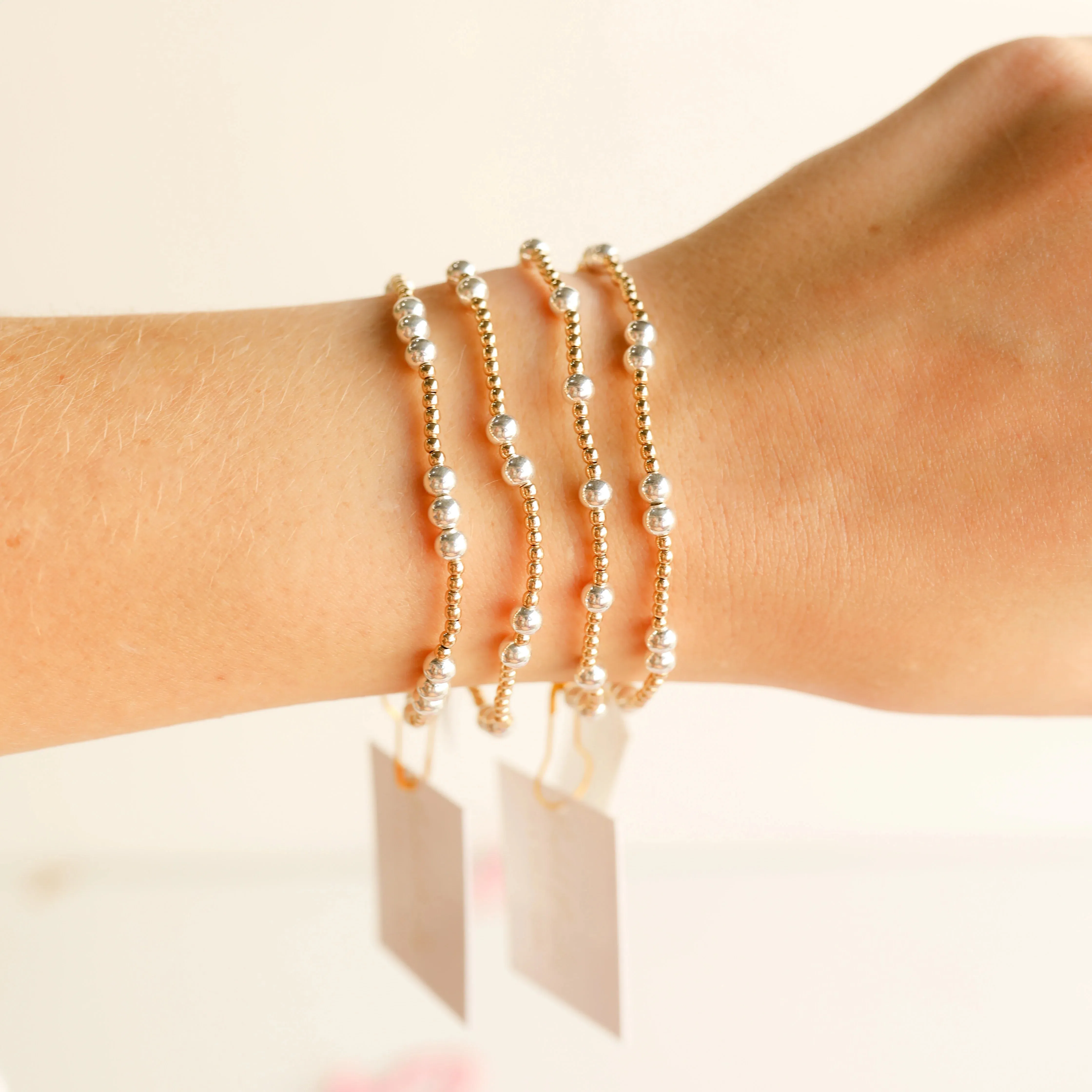 Beaded Blondes | Bethani Bracelet in Mixed Metals