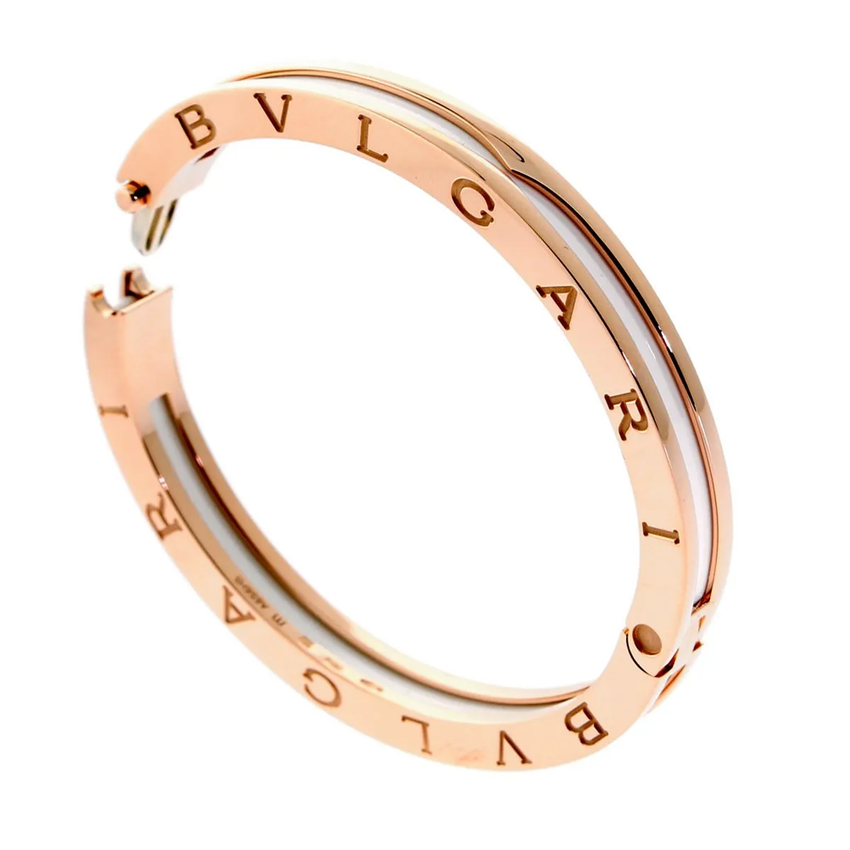 Bulgari Bzero1 Rose Gold Bangle Bracelet