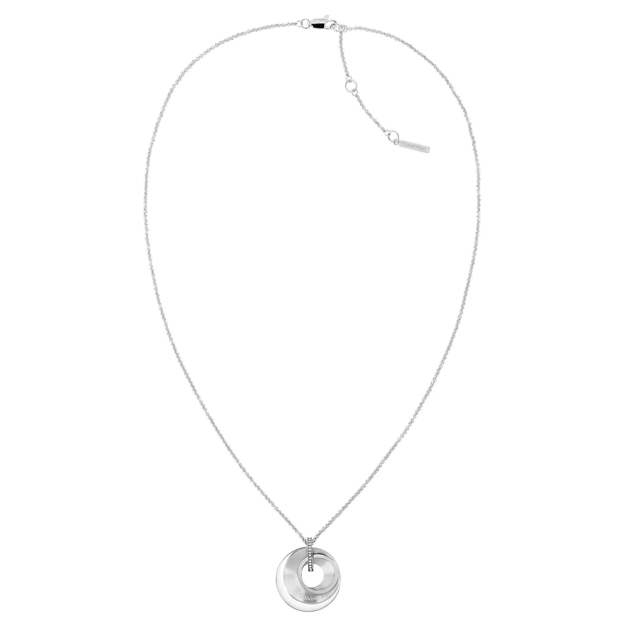 Calvin Klein Jewellery Stainless Steel with Crystals Women's Pendant Necklace - 35000157