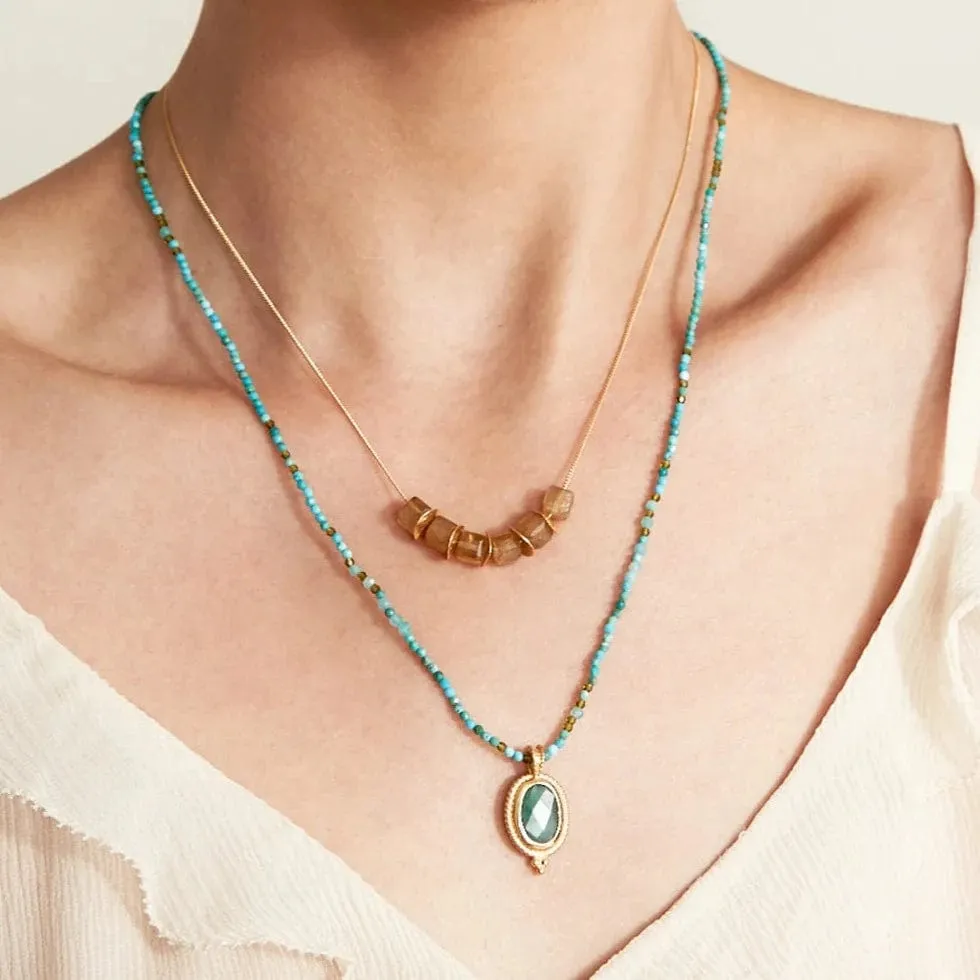 Calypso Necklace Turquoise Mix