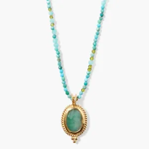 Calypso Necklace Turquoise Mix