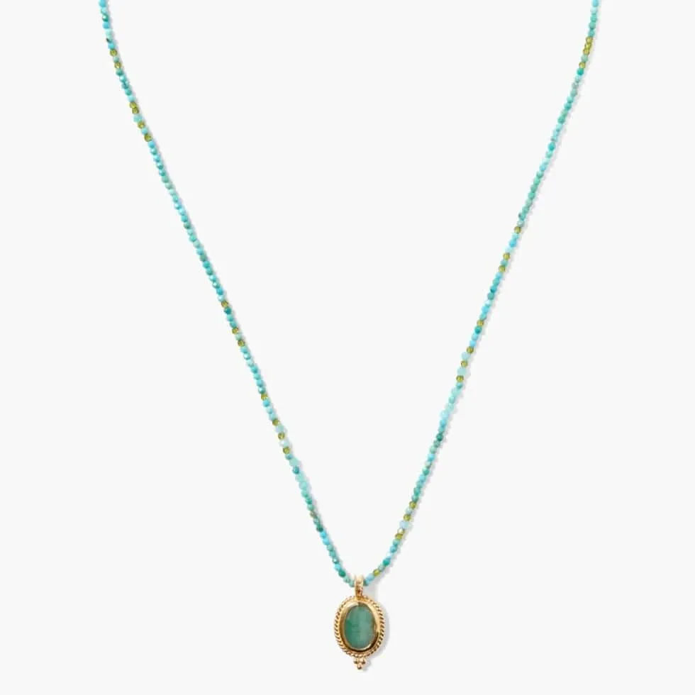 Calypso Necklace Turquoise Mix