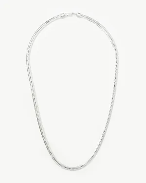 Camail Long Snake Chain Necklace