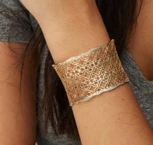 CANDICE GOLD CUFF BRACELET