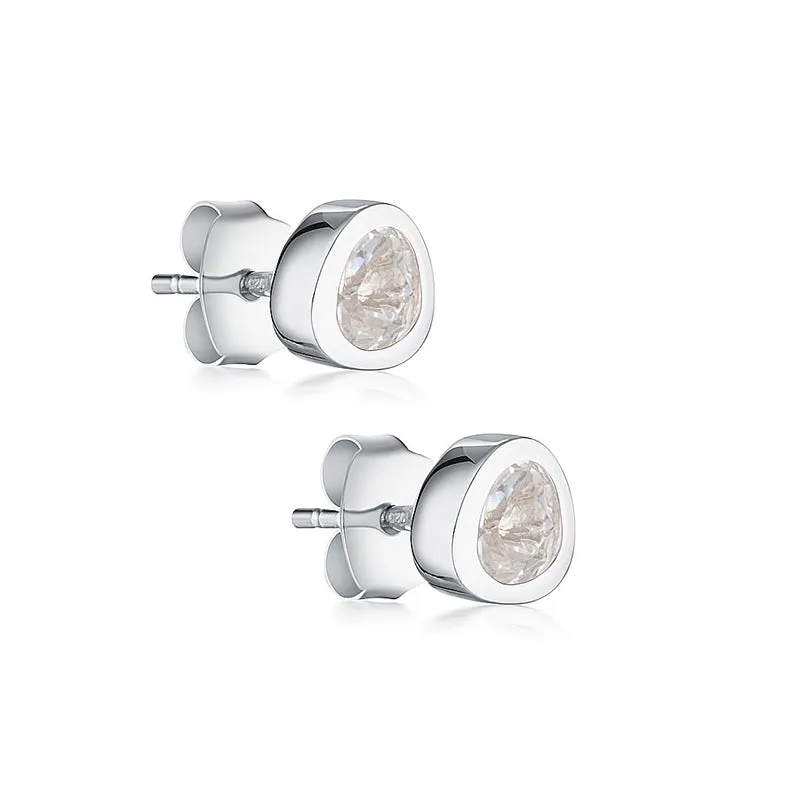 CELEBRATION STUDS - WHITE SAPPHIRE