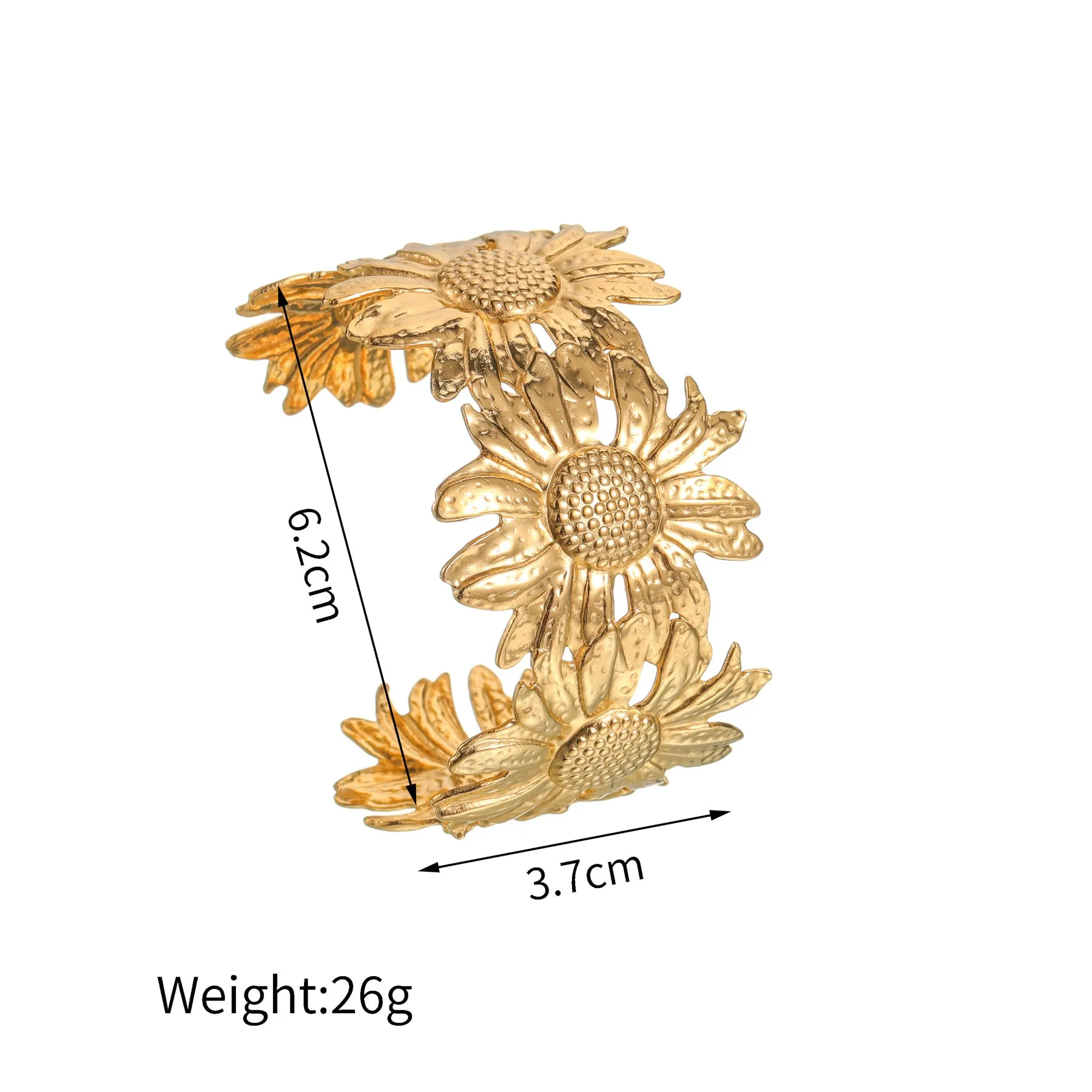 Daisy Flower Gold Bracelet JLTB0543