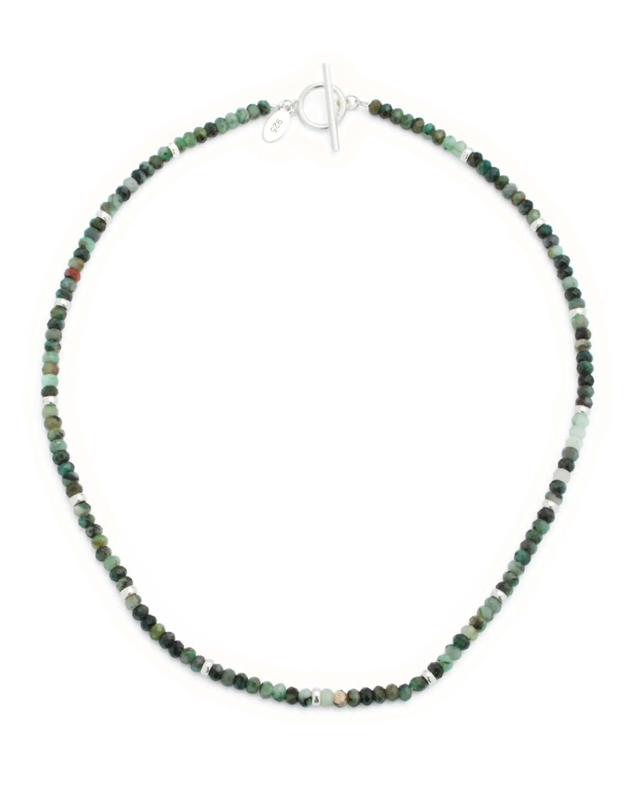 Emerald Beaded Necklace