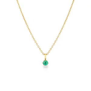 Emerald Pendant Gold