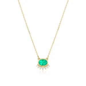 Emerald Sunrise Choker