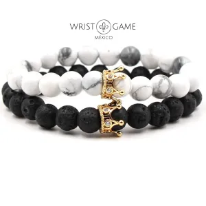 GOLD & GOLD DUET BRACELETS