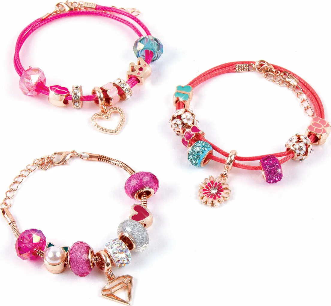 Halo Charms Bracelet - Think Pink