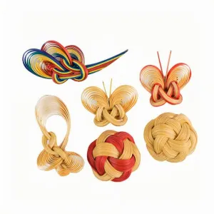 Handcrafted Bamboo Brooch Collection-Elegant Design