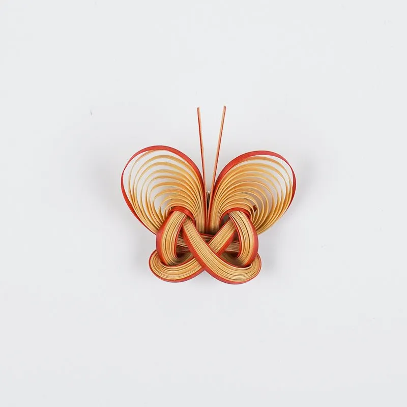 Handcrafted Bamboo Brooch Collection-Elegant Design