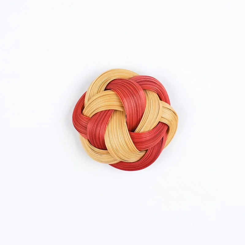 Handcrafted Bamboo Brooch Collection-Elegant Design