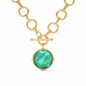 Honeybee Demi Necklace - Emerald Green