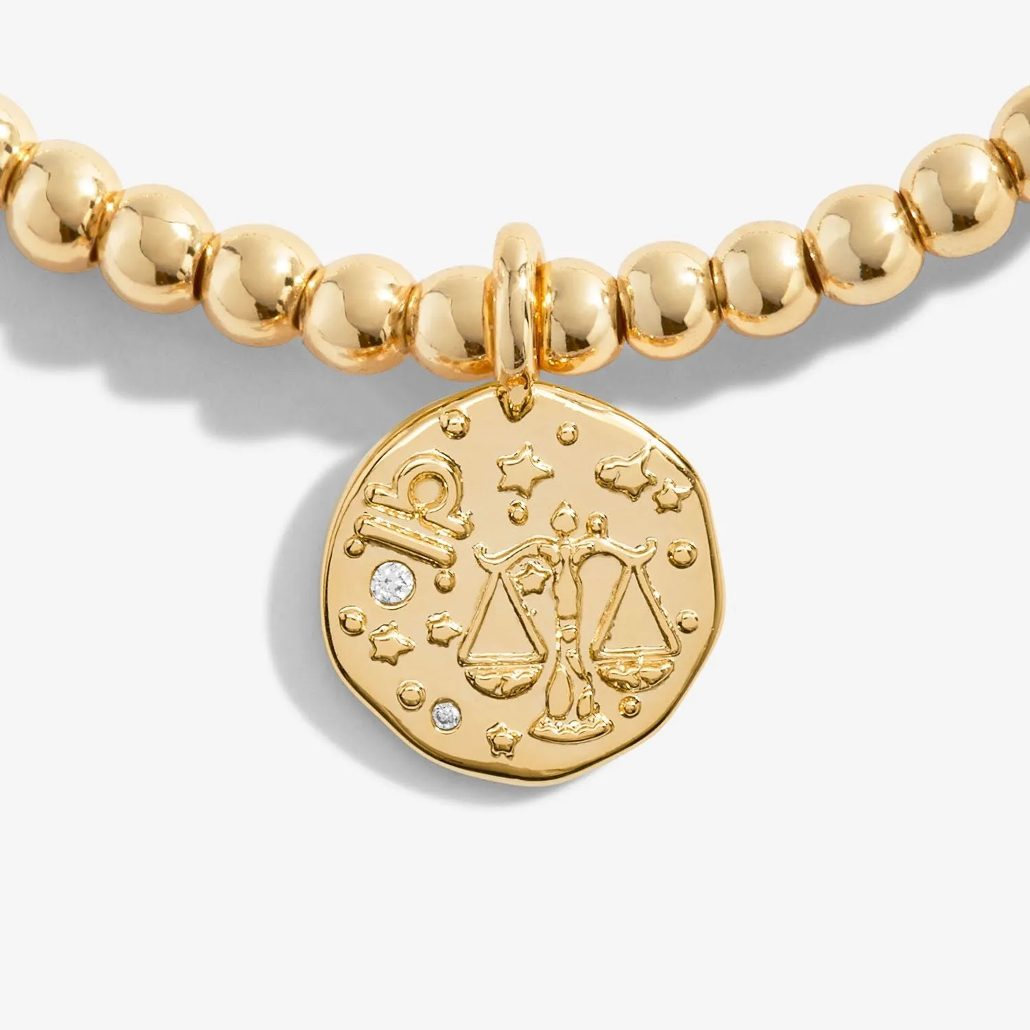 Joma Jewellery Gold Star Sign A Little 'Libra' Bracelet