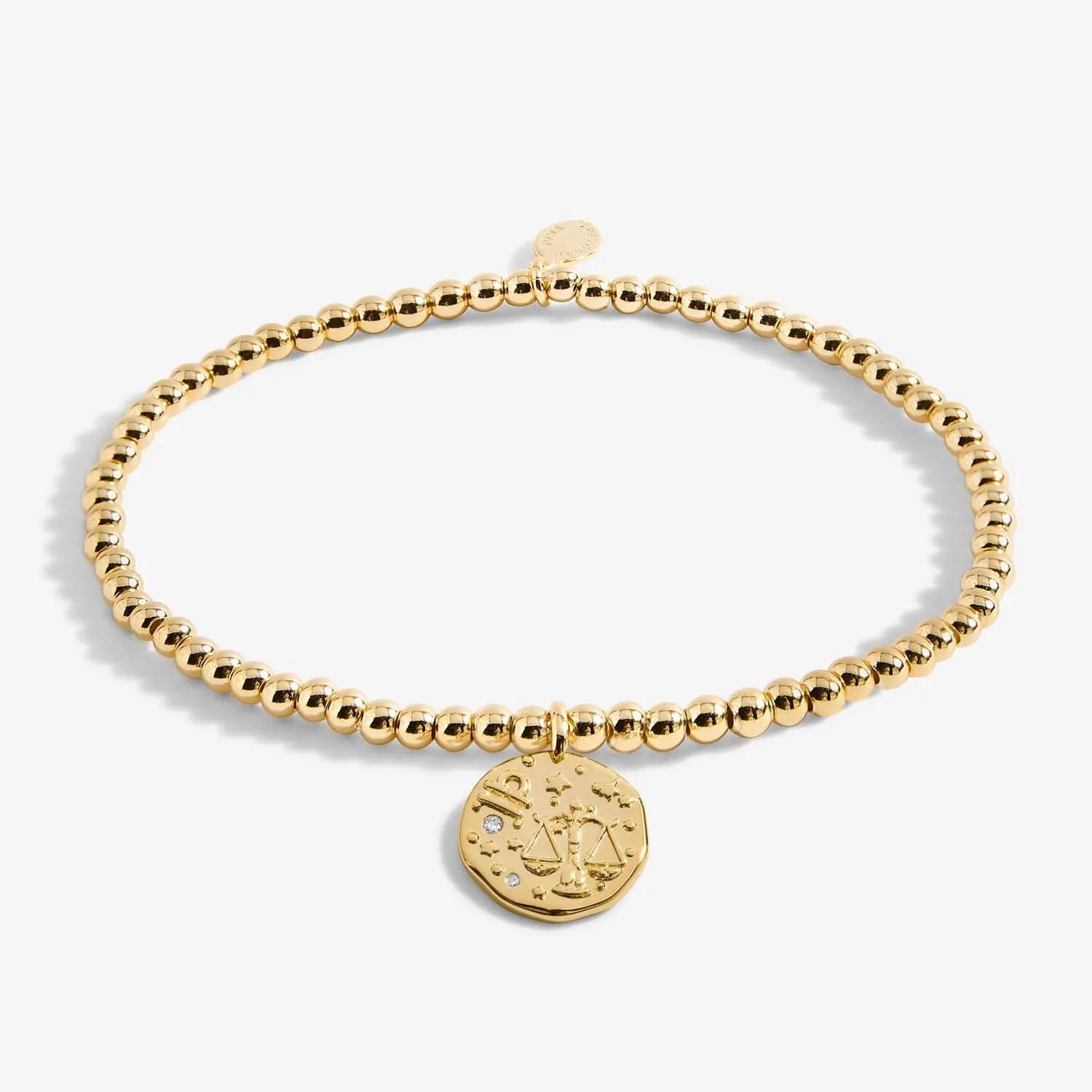 Joma Jewellery Gold Star Sign A Little 'Libra' Bracelet