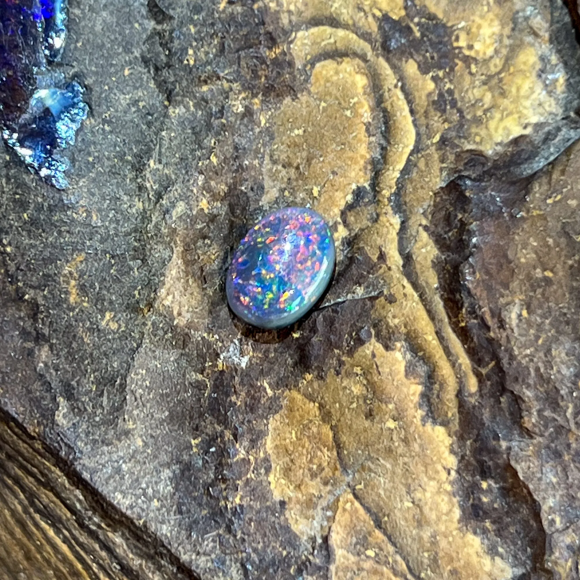 Loose Black Opal 1.13ct