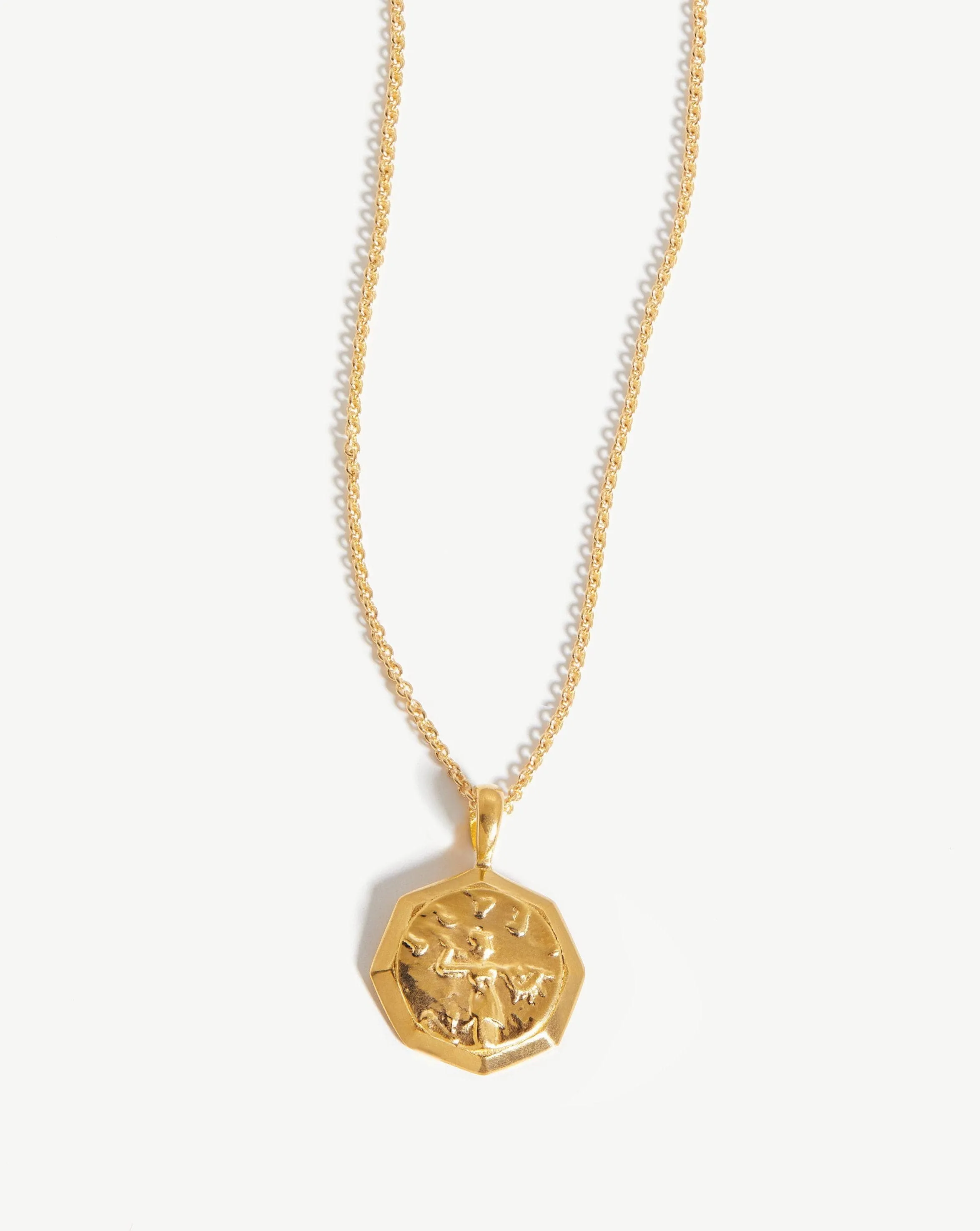 Lucy Williams Octagon Coin Necklace