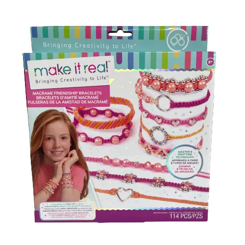 Make It Real - Macrame Friendship Bracelets