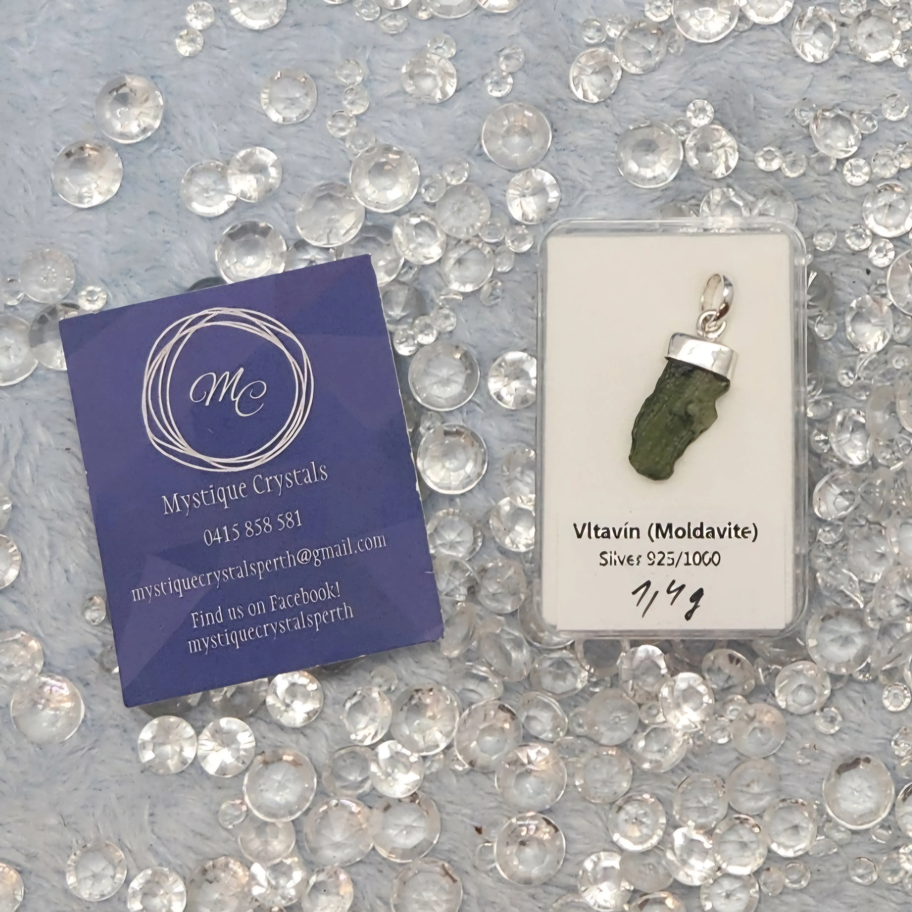 Moldavite Pendants