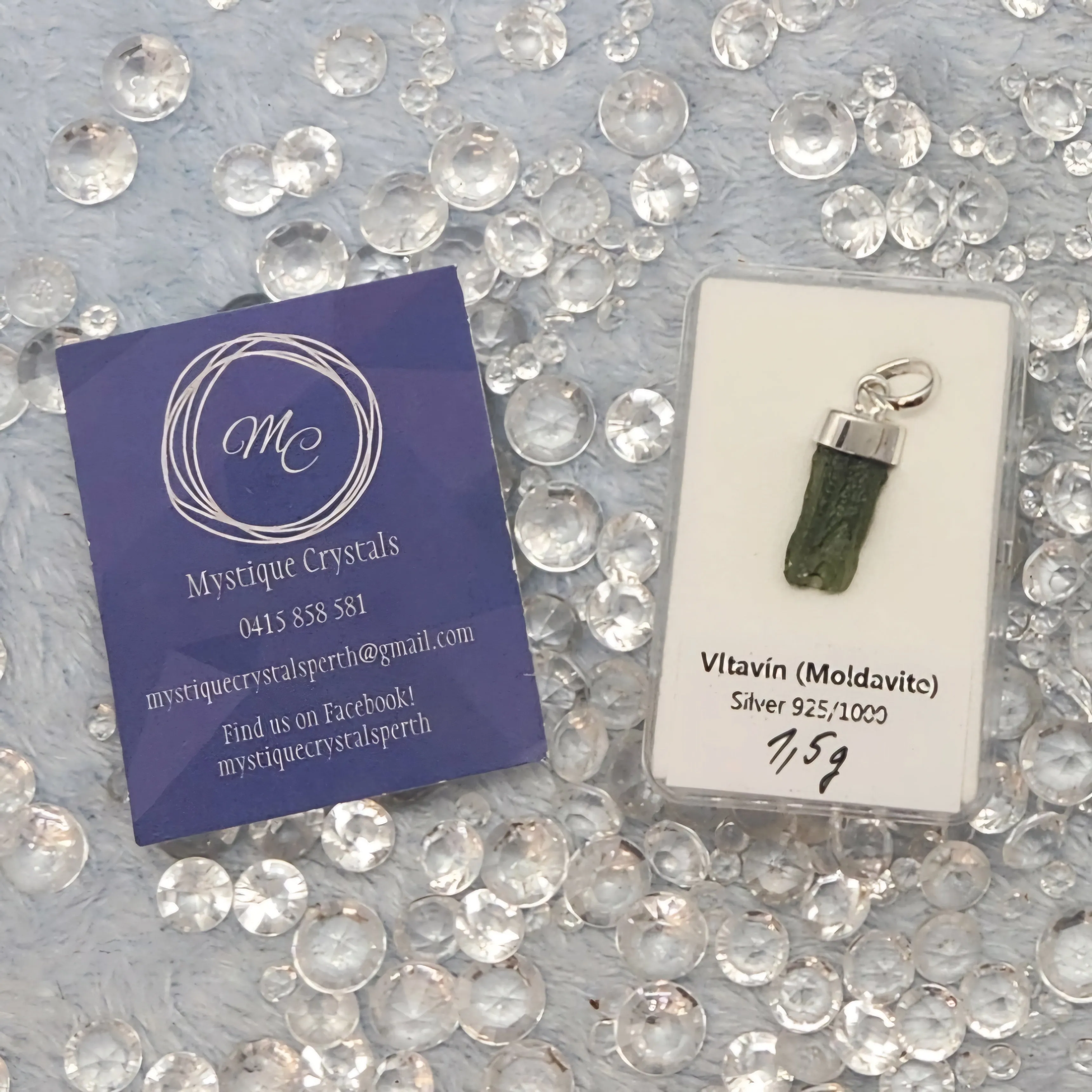 Moldavite Pendants