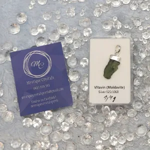 Moldavite Pendants