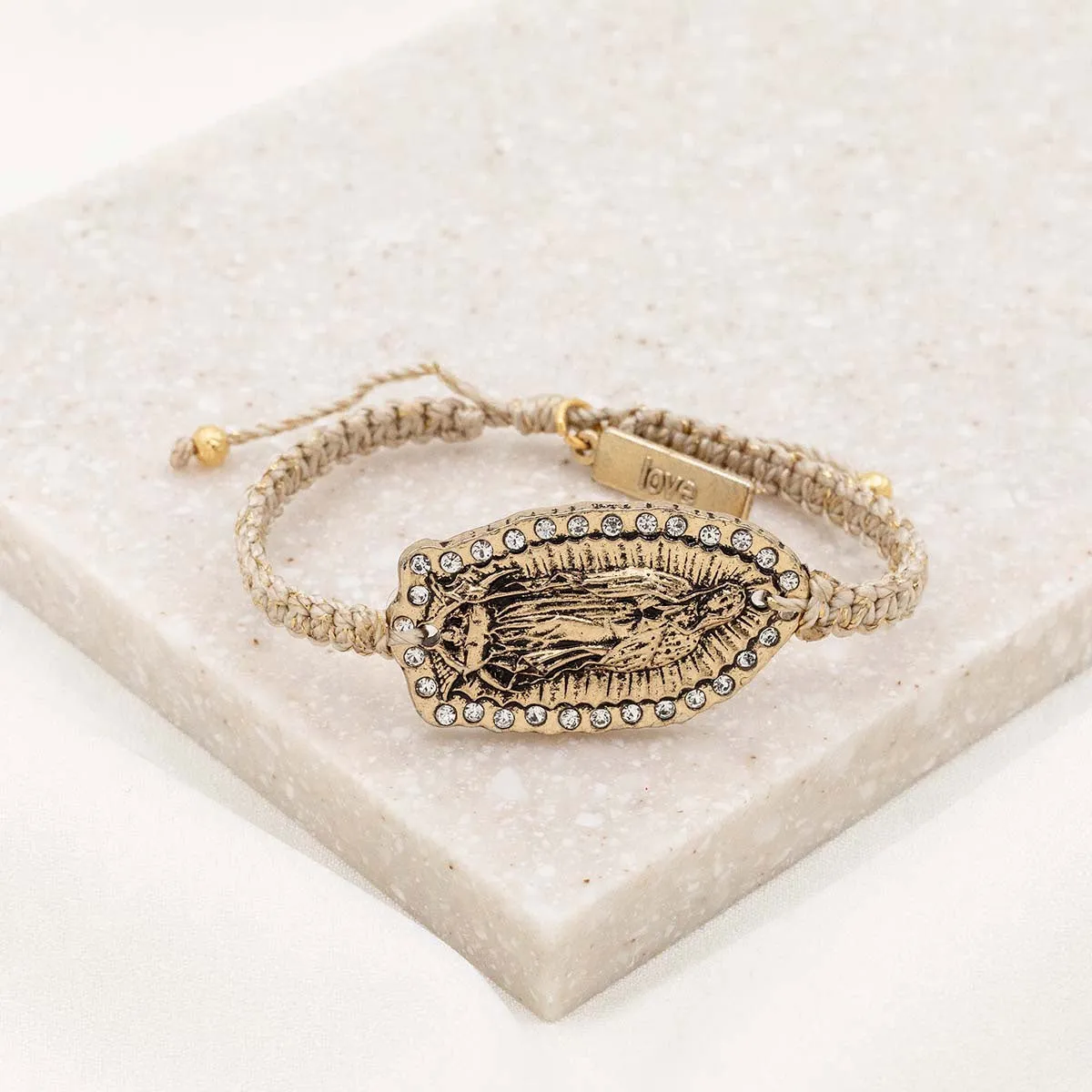 Motherly Love Metallic Gold Bracelet