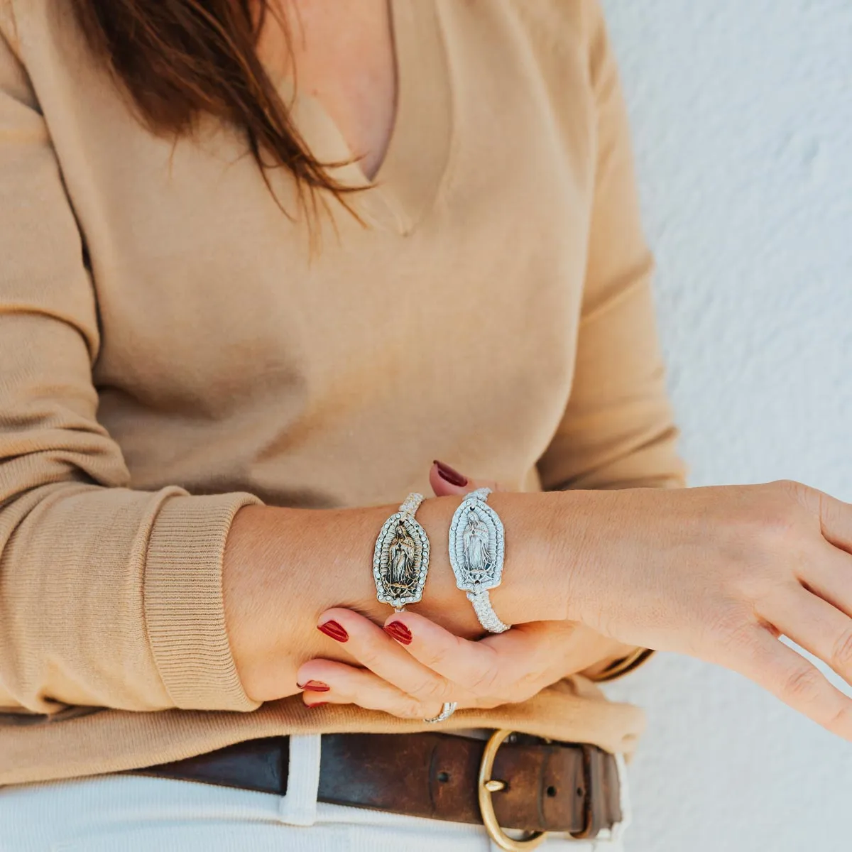 Motherly Love Metallic Gold Bracelet