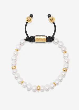 Nialaya Pearl & Gold Bracelet Gold Co