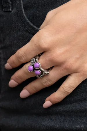 Paparazzi Ring ~ Primitive Paradise - Purple