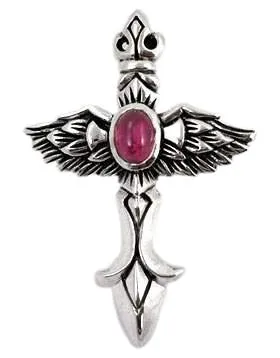 Red Angel Wings Pendants