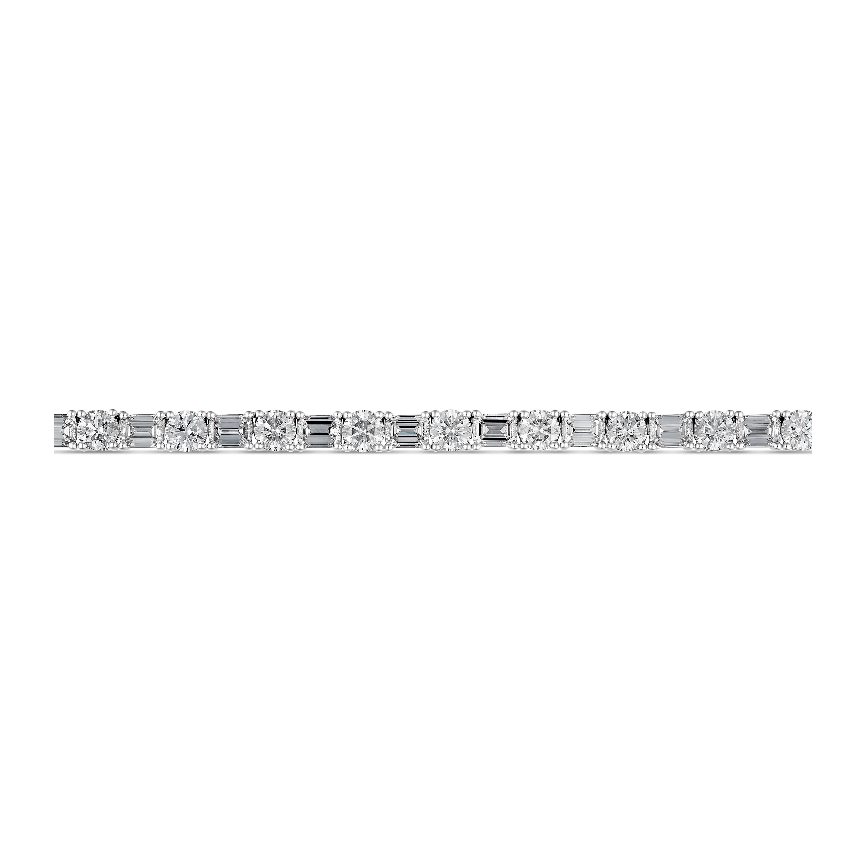 Riviera High Jewellery Diamond Necklace | 18K White Gold