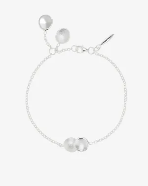 Rocky Shore medium single bracelet silver