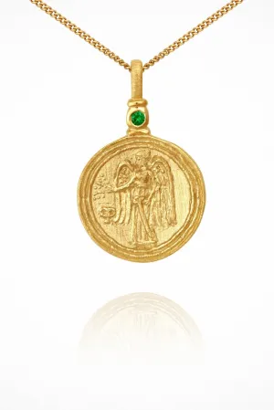 Serafina Coin Necklace - Gold