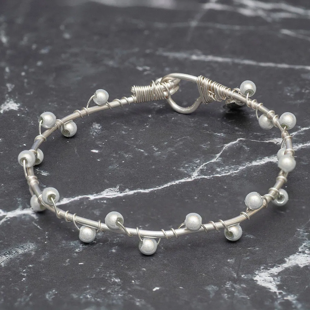 Silver Wrap Bracelet