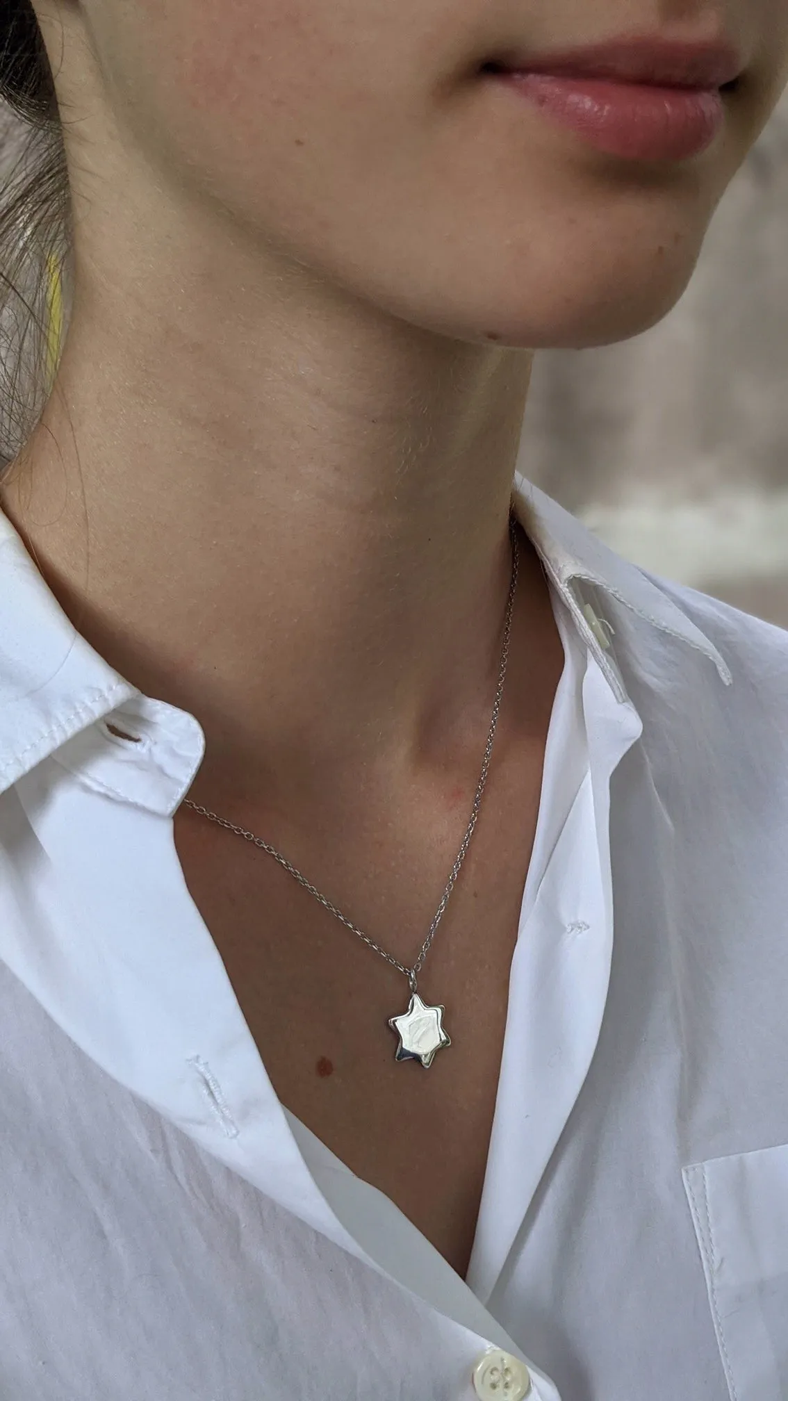 Six Point Star necklace