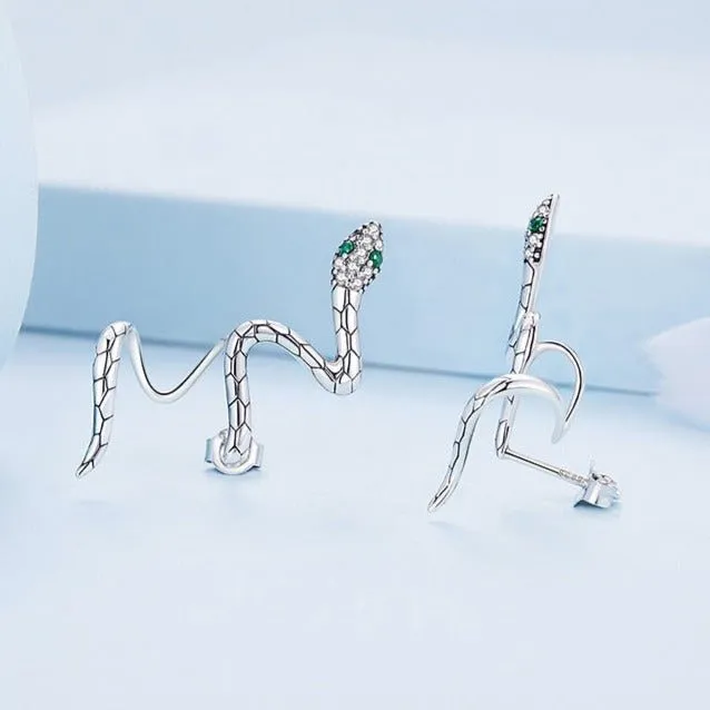 Snake Stud Earrings