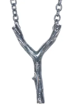 Vernissage Diamond Sling Shot Necklace